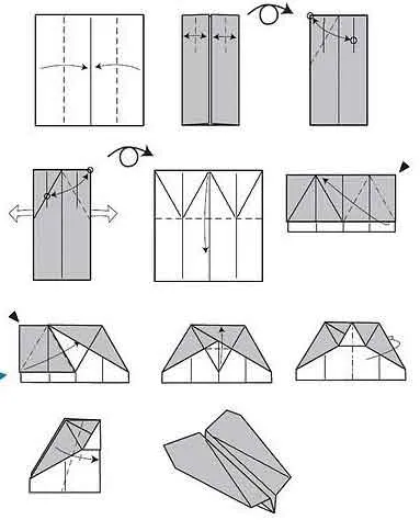 avion de hârtie - toate distractiv!