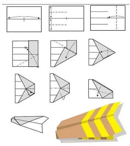 avion de hârtie - toate distractiv!