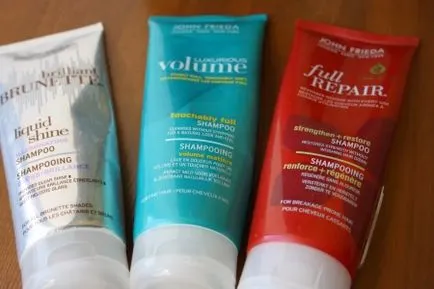 Descriere Sampon John Frieda linie de reparații complete și încreți ușurință pentru Brunete, comentarii