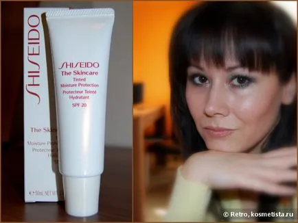 Shiseido bőrápolási színezett hidratáló védelem SPF 20 Licht Clair - színezés emulzió SPF 20