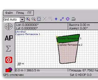 terület mérési rendszer geometriája a mezők, mezőgazdasági felülvizsgálat