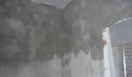 Hogyan száradni a vakolat a falakon a vakolat, cement
