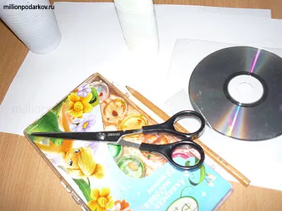 Smeshariki kézműves CD - karaj - fényképes útmutató