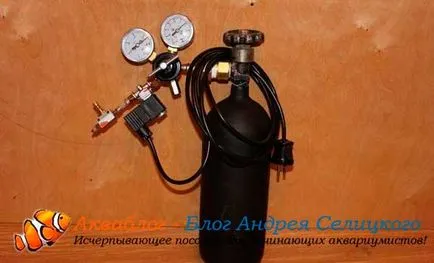 Co2 Aquarium - откъде да вземем и как да се направи свои ръце