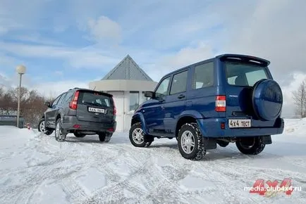 Boring nu este mare Hover de perete împotriva patriot UAZ