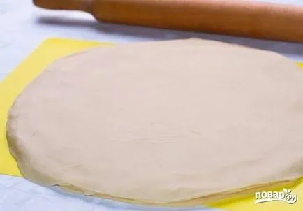 Leveles tészta croissant - lépésről lépésre recept fotók