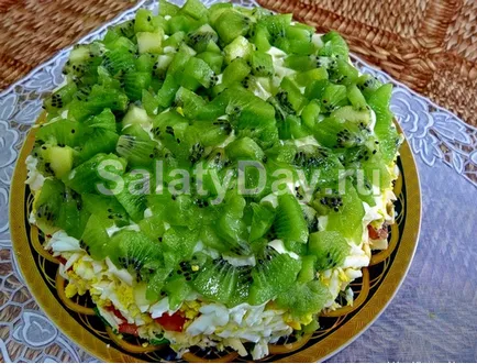Пъф салати - двете кулинарни рецепти шедьовър със снимки и видео