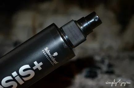 Salt spray haj Schwarzkopf Professional, osis ülés címke só spray