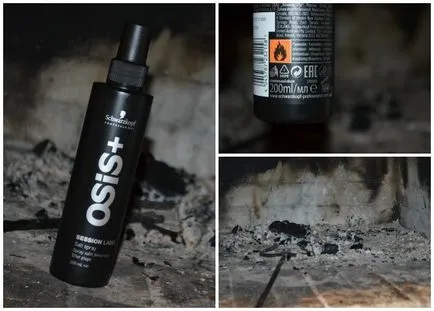 Сол спрей за коса Schwarzkopf Professional, OSIS сесия етикет сол спрей