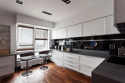 Modern függönyök a konyhában válogatott, design 90 fotó
