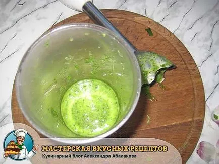 reteta Pesto la domiciliu, blogul Aleksandra Abalakova