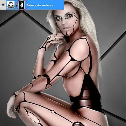 Creați un cyborg din imaginea modelului în Photoshop, Photoshop lecții