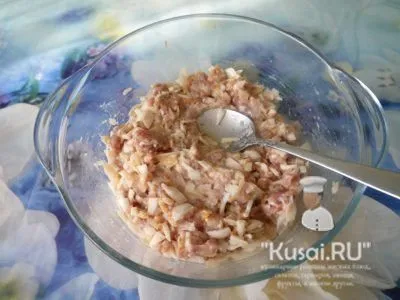 Az ősi recept Chebureki krími hús és lépésről lépésre fotó