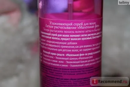 Spray könnyű fésülés kis tündér könnyű fésülés - „detangles