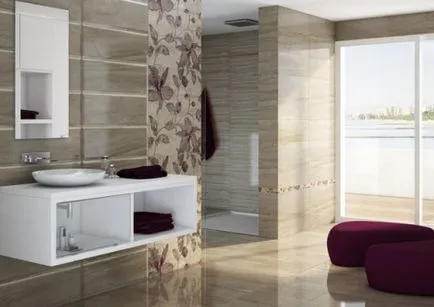 gresie elegant pentru baie de design și decizii îndrăznețe (85 poze), vksplus