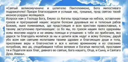 Свети Пантелеймон - Животът и Чудесата на св. Пантелеймон Лечител