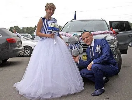 Nunta rochie stil Airborne - arata ca in nemnevesta, fotografii
