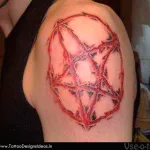 Pentagram татуировка означава, снимки и скици