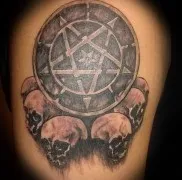 Pentagram tatuaj sens, sens, istorie și fotografii