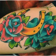 Horseshoe Tattoo - érték tetoválás minták és képek