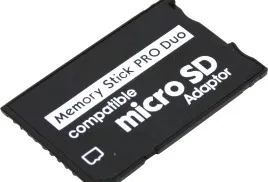 Test de adaptor stick de memorie - micro SD