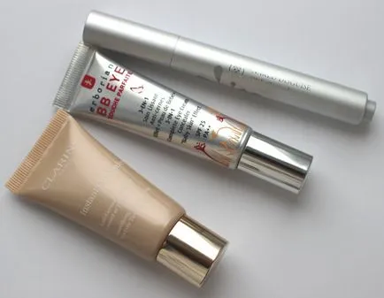 Тестове concealers Clarins, erborian, руж зайче руж