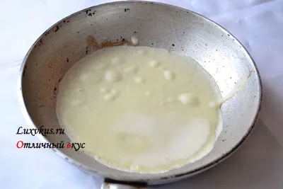 Вкусни тънки палачинки с мляко рецепта с фото