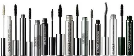 Mascara clinique (21 fotó) vízálló szempillaspirál - ütésálló szempillafesték, ostor teljesítmény, vélemények