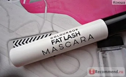 Mascara Oriflame colourbox - «én jelentéktelen szempillák lesz jelentősen rosszabb