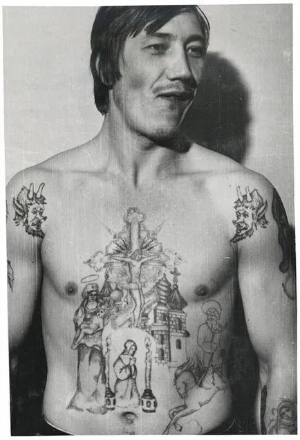 Prison tetoválás mivel a Szovjetunió és ezek leírása (18 fotó) - triniksi