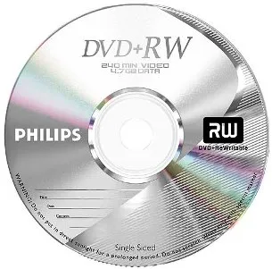 Ștergeți datele de pe DVD-drive pentru noi fișiere