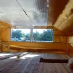 Топлоизолацията на тавани, стени и тавани с дървени стърготини