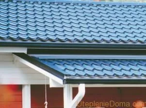 Încălzirea a acoperișului de consiliere de metal de profesionisti - un lucru ușor