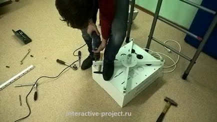 Telepítése és konfigurálása interaktív padló óvodában ogradska