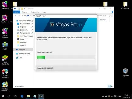 Telepítése Sony Vegas 13 10 ablakokkal, szerver konfiguráció Windows és Linux