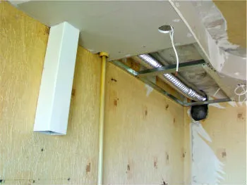 Ventilarea în diametrul de bucătărie, built-in, instalare