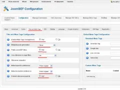 Component párosujjú JoomSEF