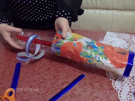 Candy рана на коледната елха - как да се направи бонбони от хартия за почивка декор