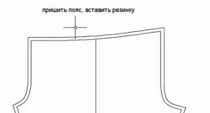 Модела панталони с еластична лента за момче