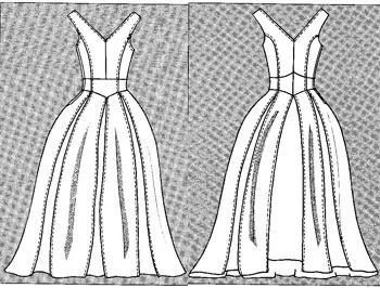 Модели на сватбени рокли, шевни уроци