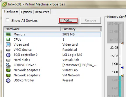 Virtualizare - dispozitive USB adăugând la gazde VMWare memoriile virtuale 4