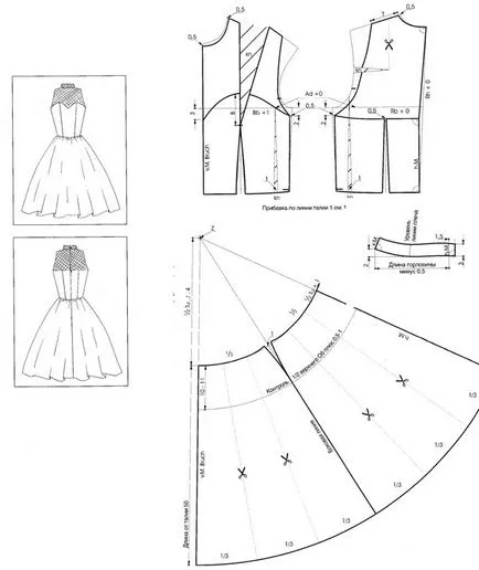 Modele de rochii de mireasa, lecții de cusut