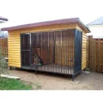 Colivii, cuști pentru câini, incinte fabricarea pentru câini, Aviary pentru Shepherd, sudare