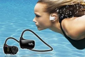 Căști Waterproof jucător Sony NWZ-w273