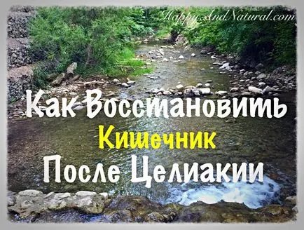 Въпроси и отговори, как да се възстанови на червата в цьолиакия - щастлив - естествен