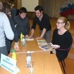 Találkozó a hallgatók a híres sportolók, én Zelenograd
