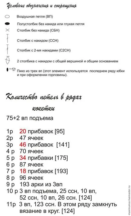 Плете на една кука рокля за момичета «Роза» - Справедливи Masters - ръчна изработка, ръчно изработени