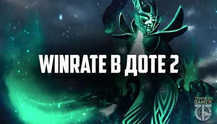 Winrate în DOTA 2 - Cum de a vedea rata de câștig în DotA 2