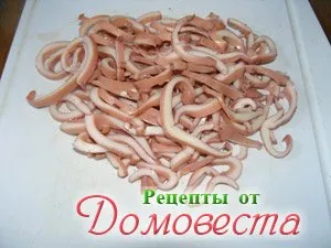 Бира закуска на калмари - рецепти от domovesta