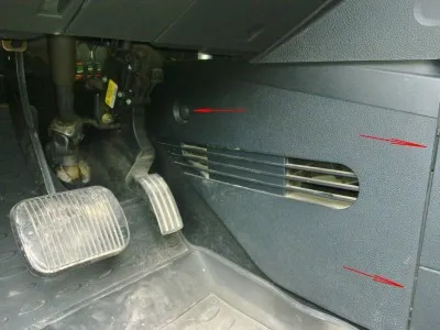 Înlocuirea filtrului de cabină, pe Ford pas cu pas instrucțiunile de fuziune și video
